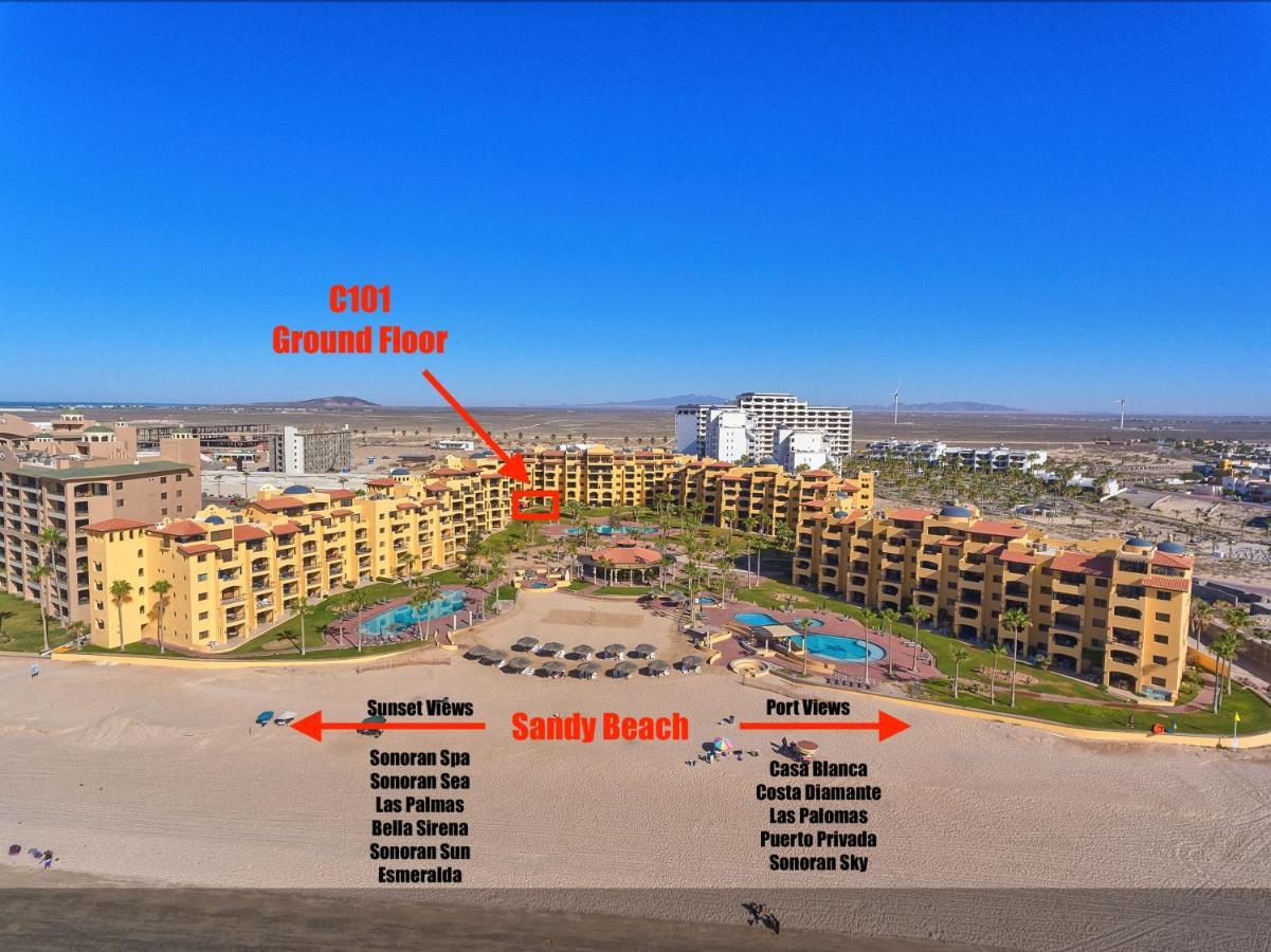 Princesa De Penasco Condo C101 Sandy Beach Puerto Peñasco Zewnętrze zdjęcie